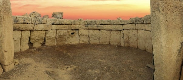 The Mnajdra temples are thought to have been built as an astronomical observatory 