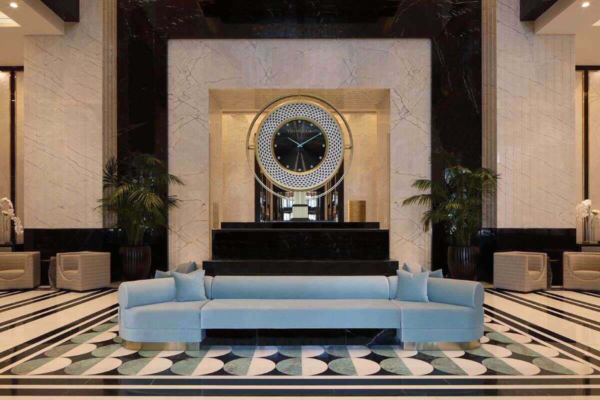 Waldorf Astoria Doha West Bay lobby