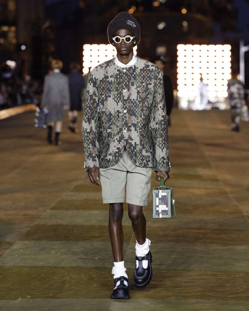 Pharrell Williams Launches First Collection With Louis Vuitton Elite   LOUIS VUITTON MENS SPRING SUMMER 2024 LOOK9 Min 