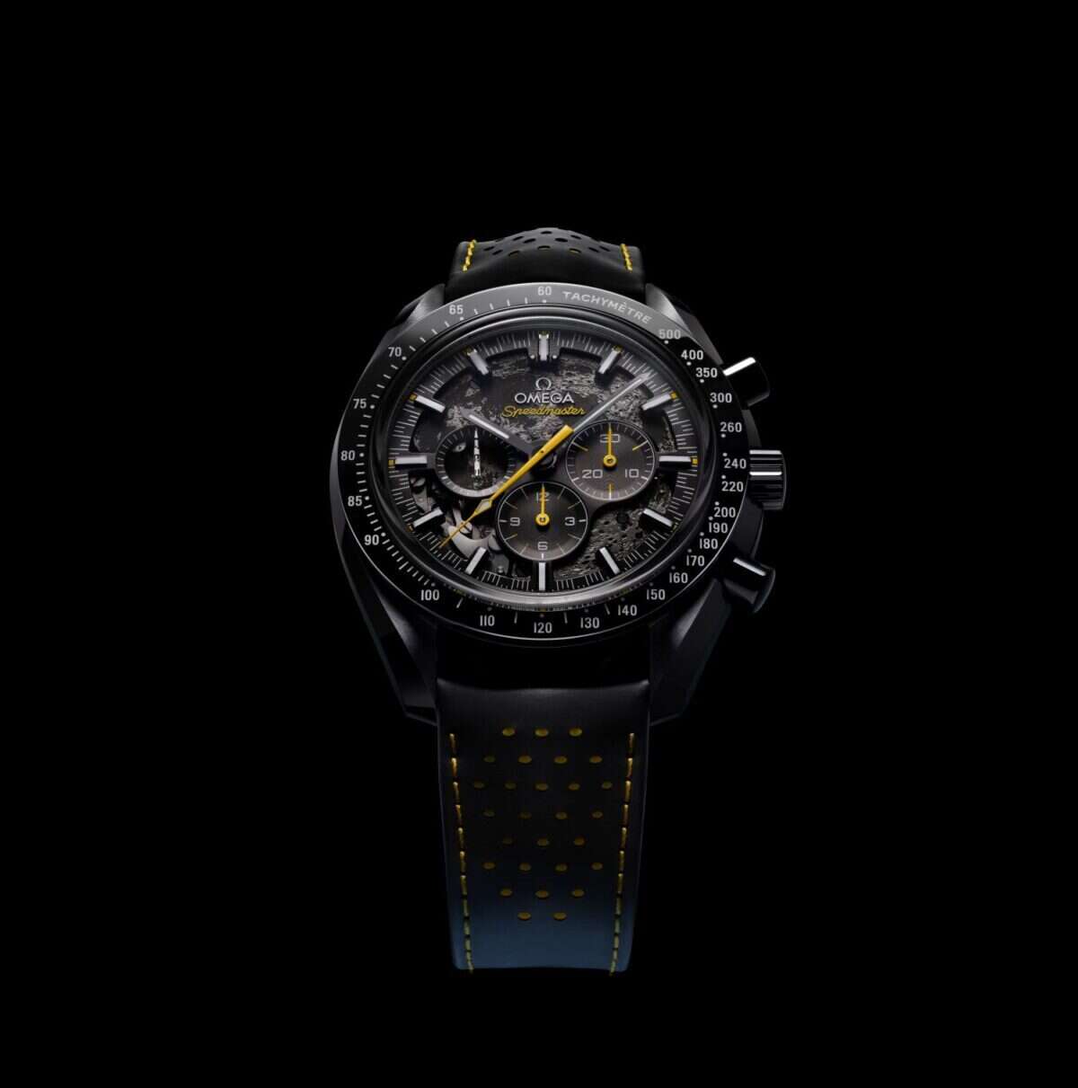 Omega Unveils New Speedmaster Dark Side of the Moon Watch