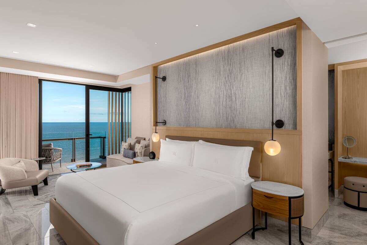 Waldorf Astoria Cancun bedroom 