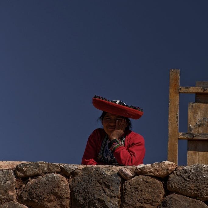 local woman in peru