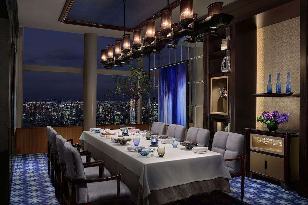 private dining room at Héritage by Kei Kobayashi 