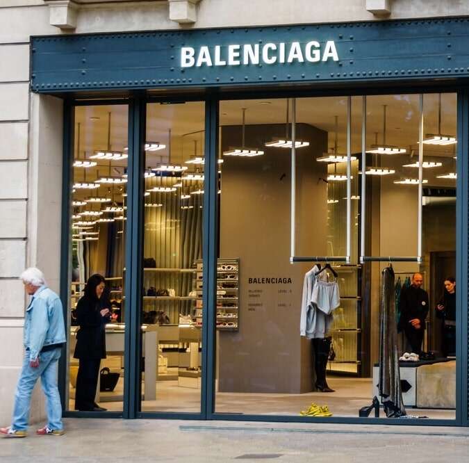 Image of the Balenciga Store in Barcelona