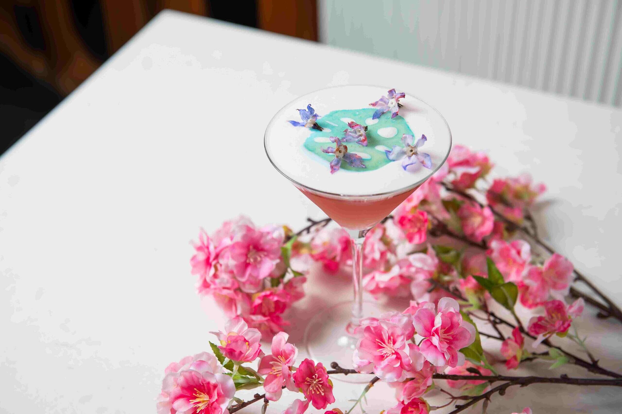 The Cherry Blossom Cocktail by Society Microbar