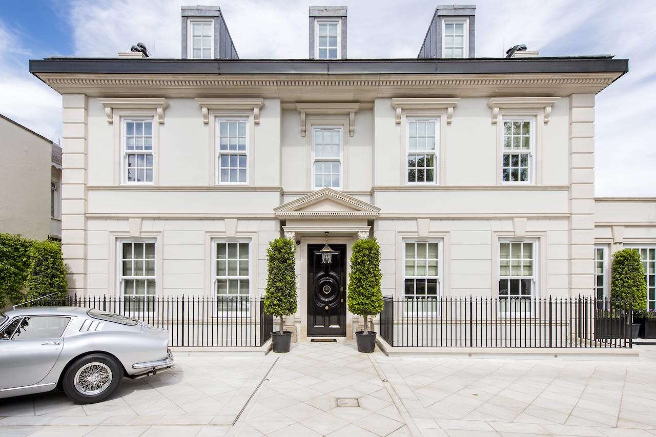 Regent's Park Mansion exterior. 