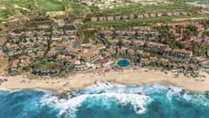 four seasons los cabos from above