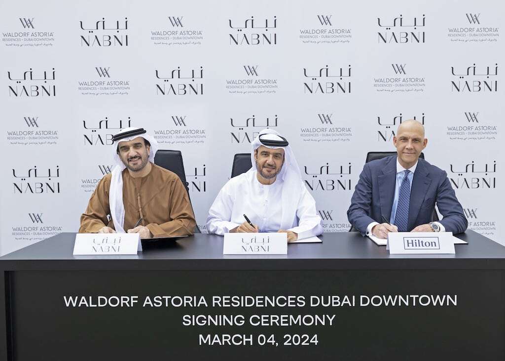 waldorf astoria residences dubai signing ceremony 