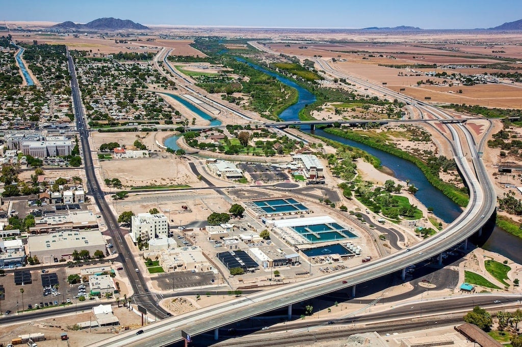 Yuma from above