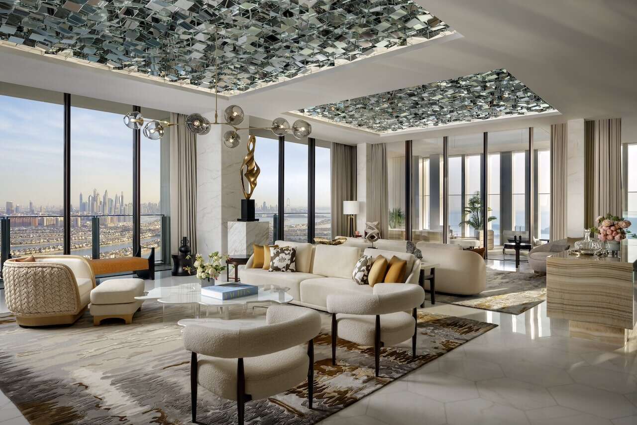 Panoramic Penthouse living room