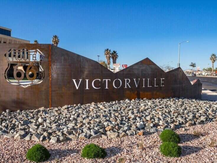 Victorville sign