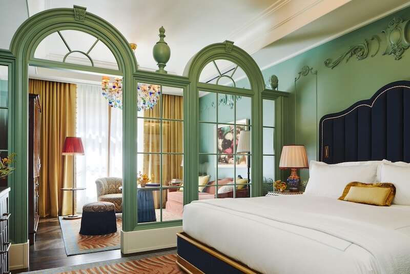 Fifth Avenue hotel mansion suite bedroom