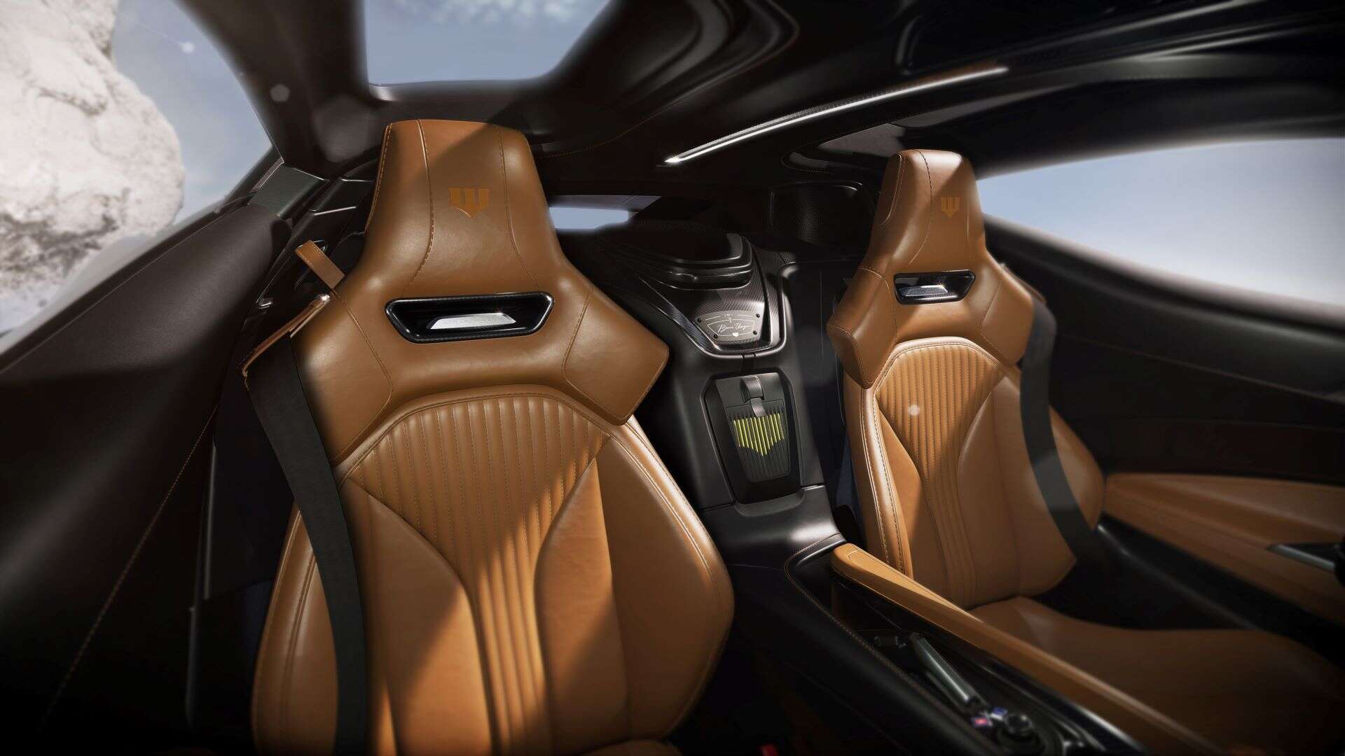 Automobili Pininfarina Battista hyper GT in Gotham specification interior