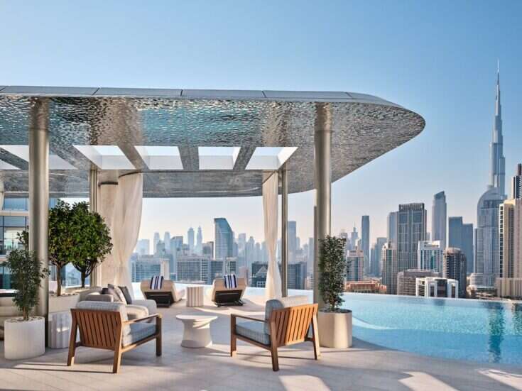 The Lana rooftop pool