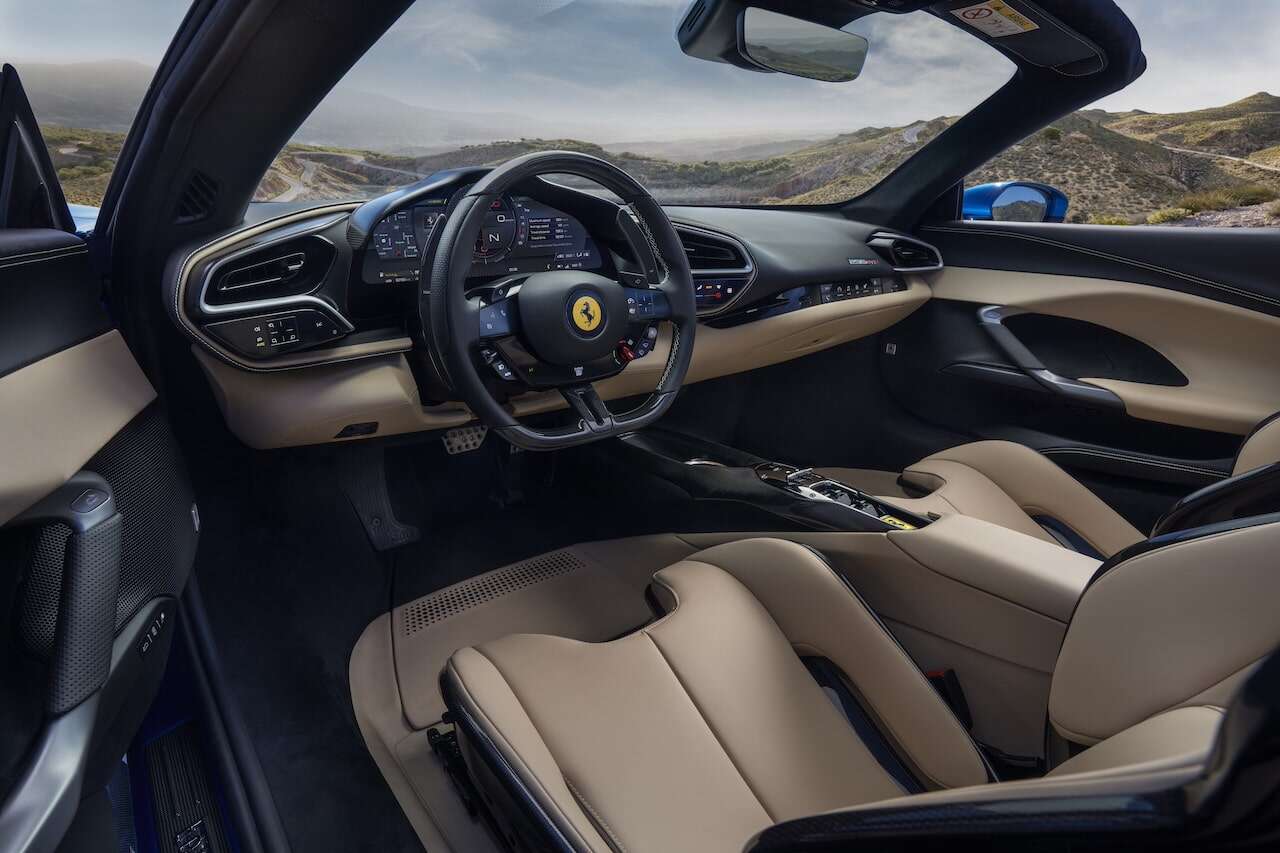 ferrari supercar convertible