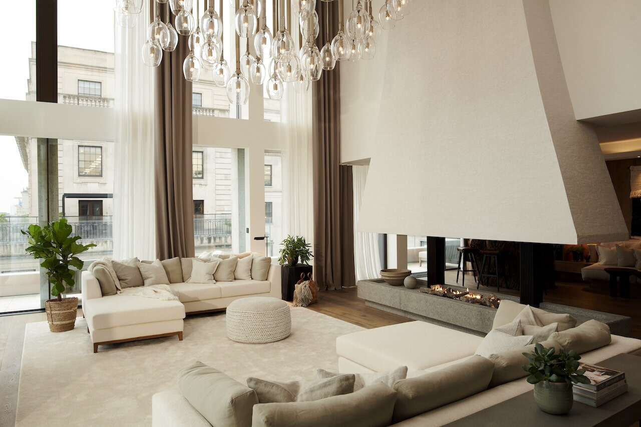 1 Hotel Mayfair penthouse living room