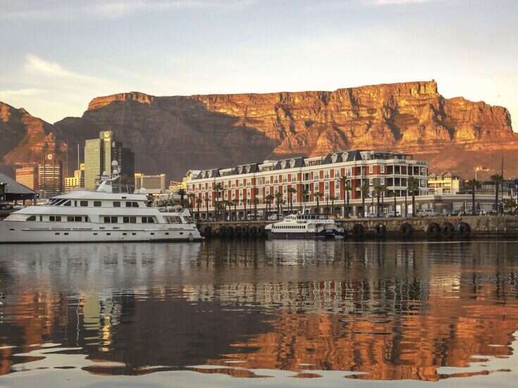 Cape Grace exterior V&A Waterfront Hotel