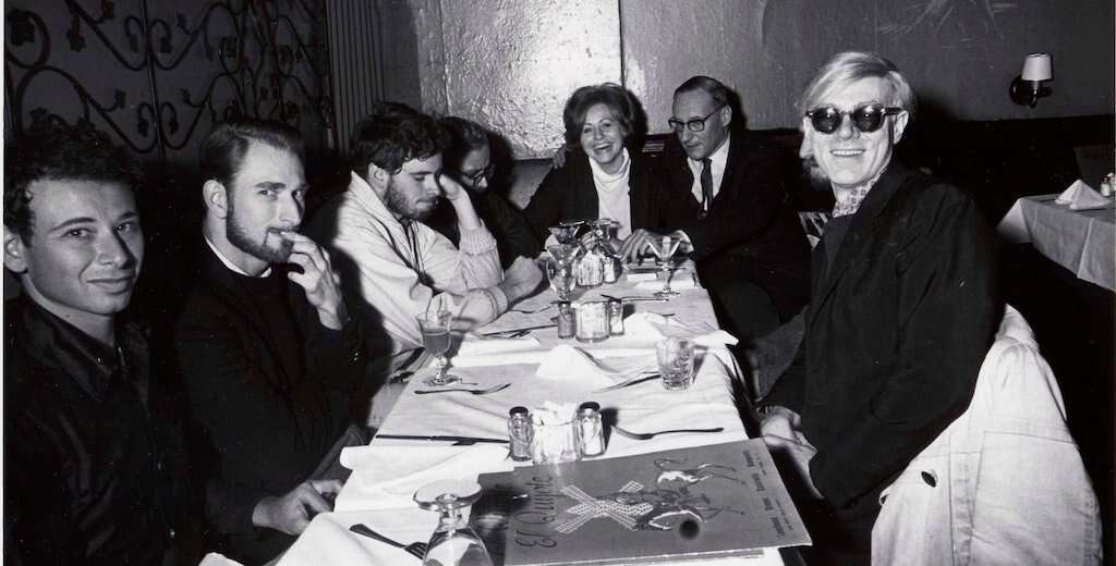Andy Warhol at Hotel Chelsea