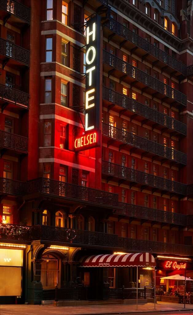 Exterior of the Hotel Chelsea