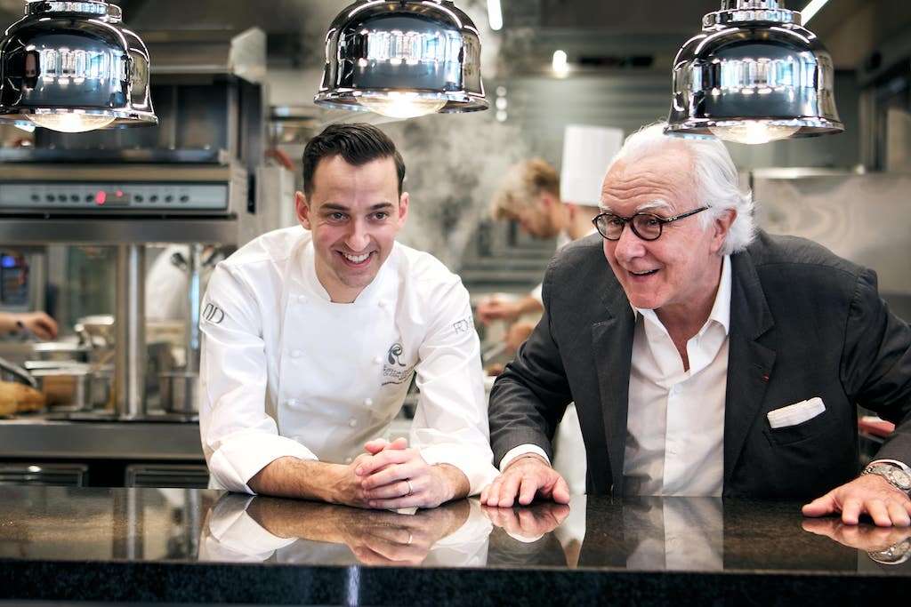 alain ducasse and Alessandro Lucassino