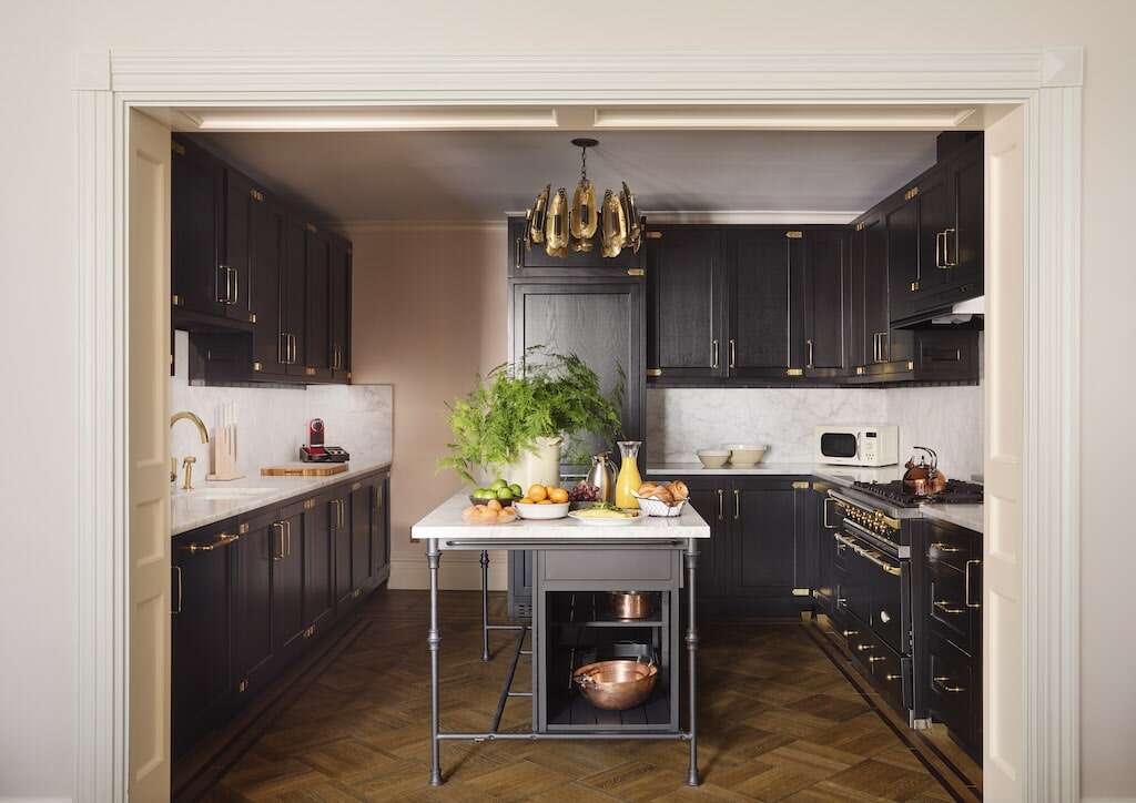 Kitchen inside a Hotel Chelsea Suite