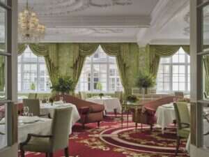 the dining room at the goring