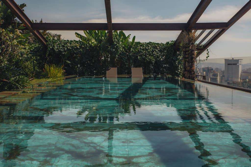 rosewood São Paulo roof terrace