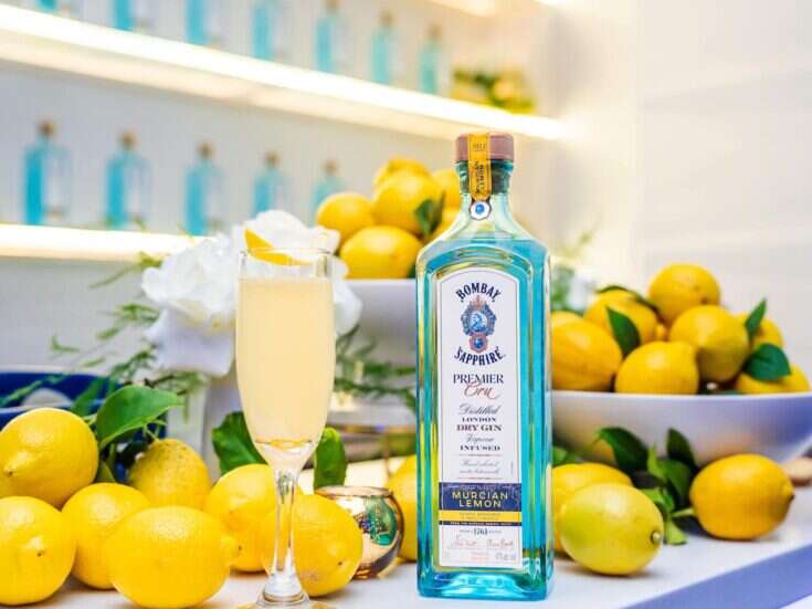 Olympic Paris 2024 cocktail recipes French 75 Bombay Sapphire recipes