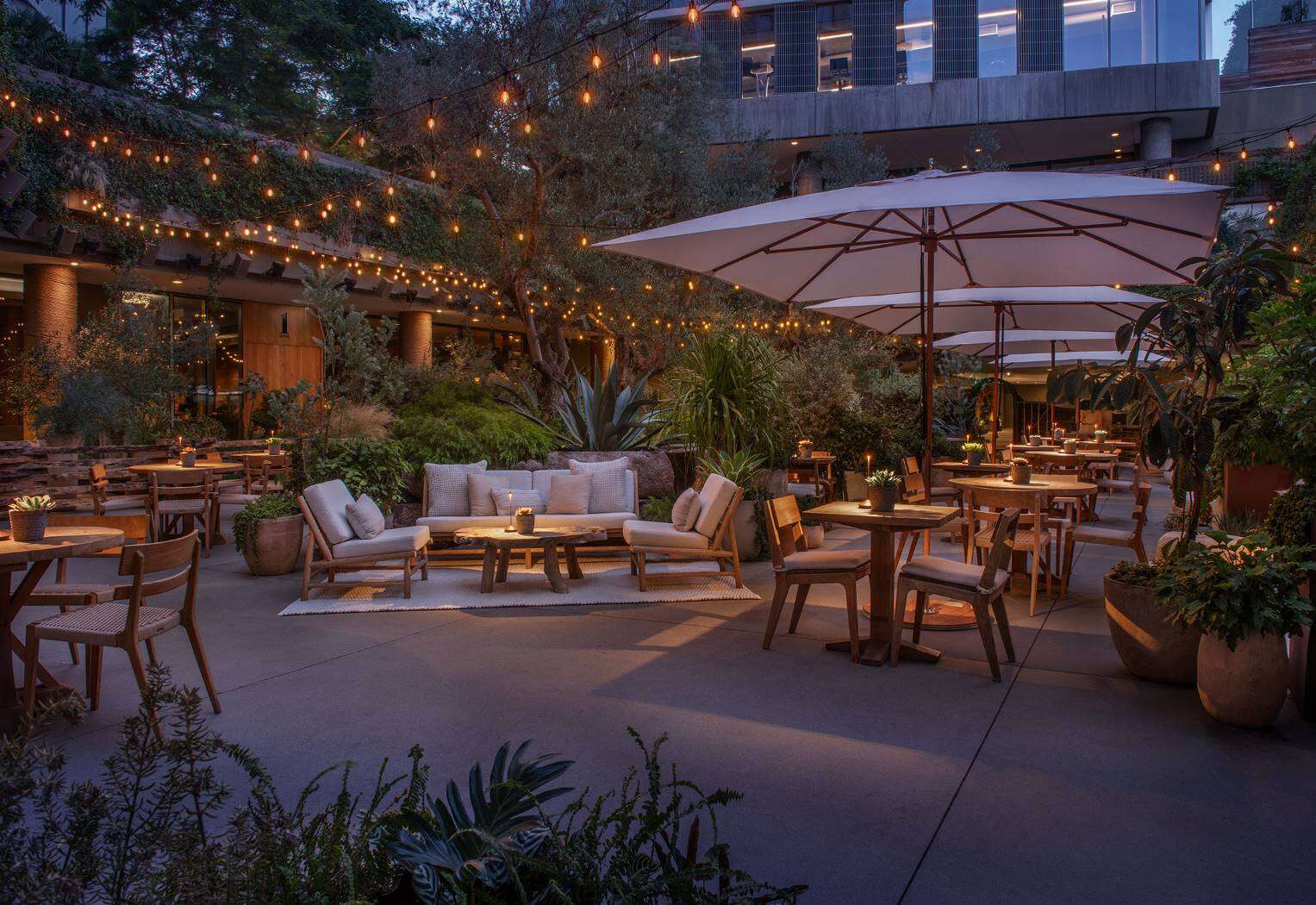 Juniper Lounge and Garden Opens at 1 Hotel West Hollywood