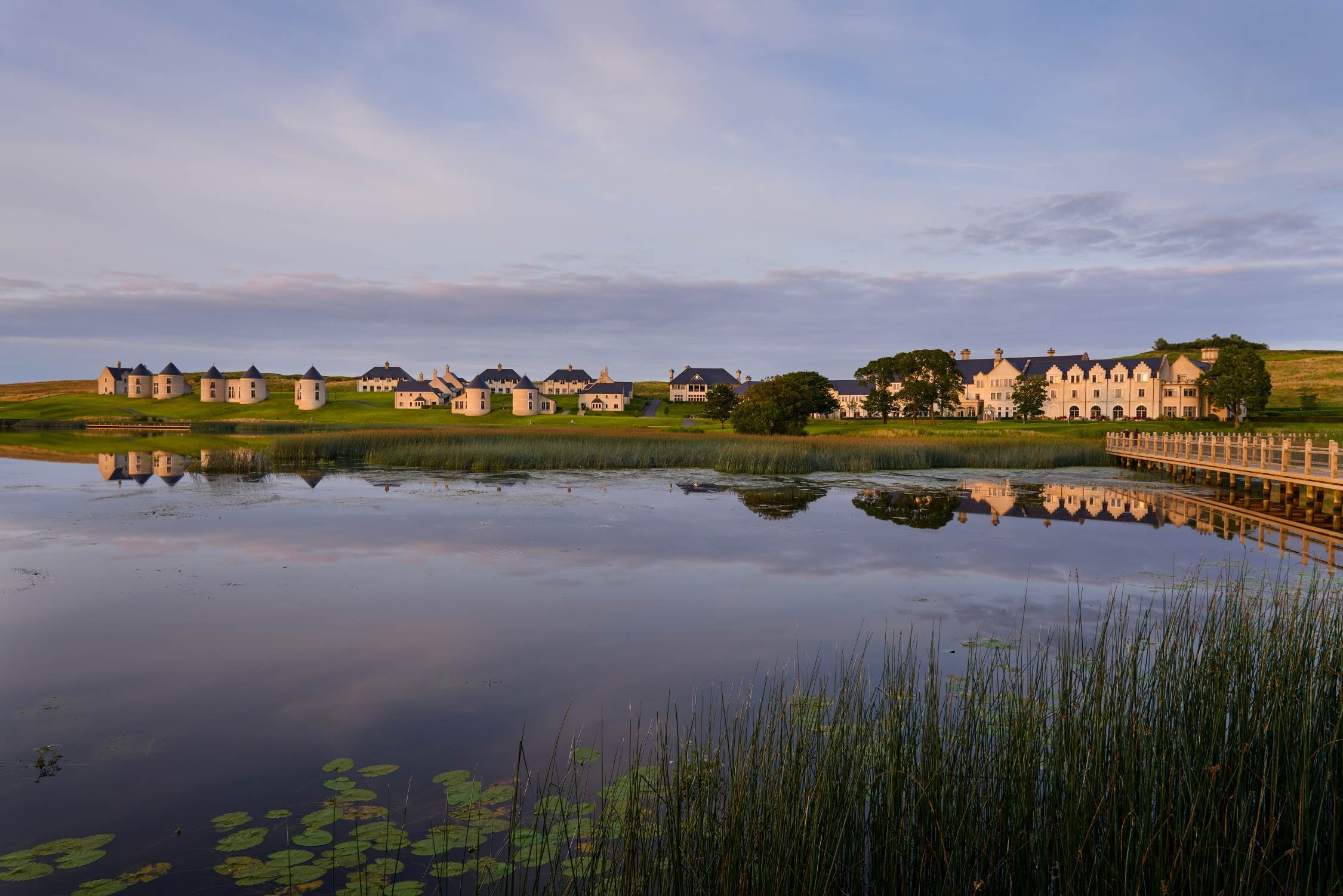 Image showing the landscape of Lough Erne Resort in Northern Ireland