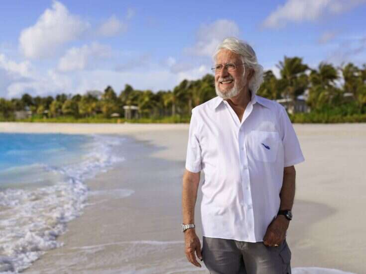 Photo of Jean-Michel Cousteau on a Life Below the Waves