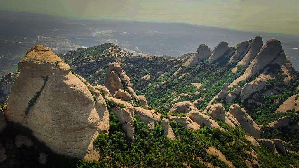 Montserrat mountains