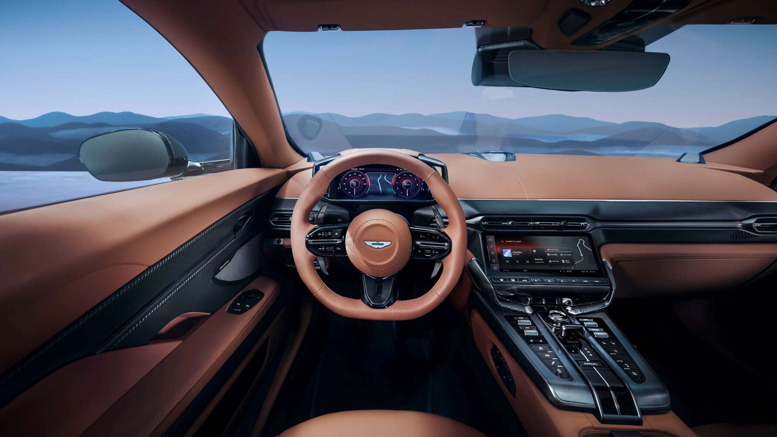 Aston Martin Vanquish interior 