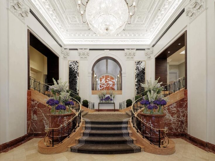 the peninsula new york lobby