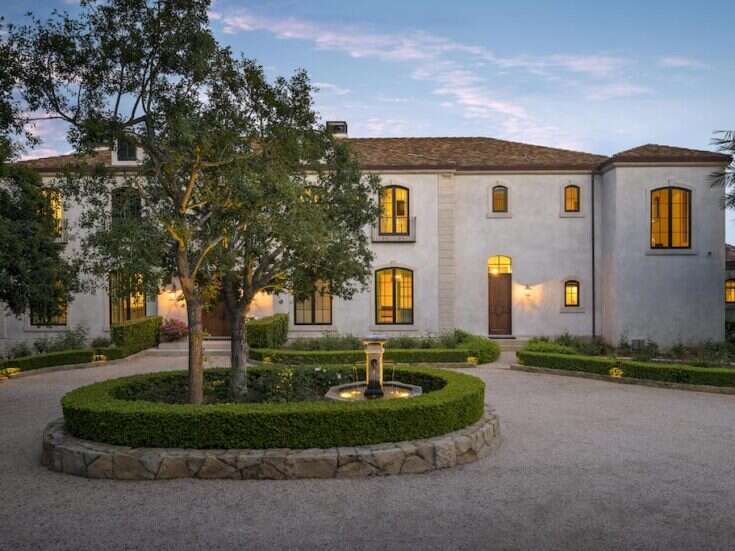 House on Picacho Lane in Montecito