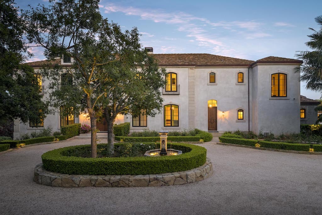 House on Picacho Lane in Montecito