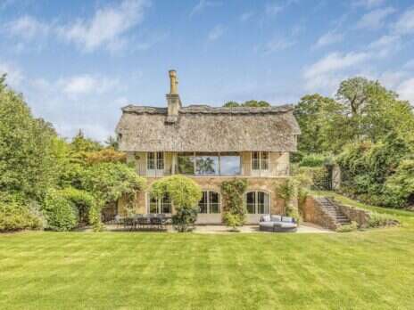 This Historic Thatched Cottage Sits Inside London's Richmond Park