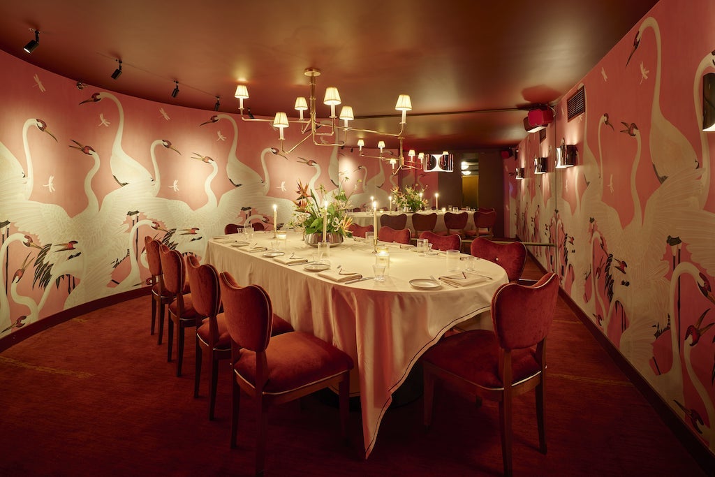 crane club prviate dining room