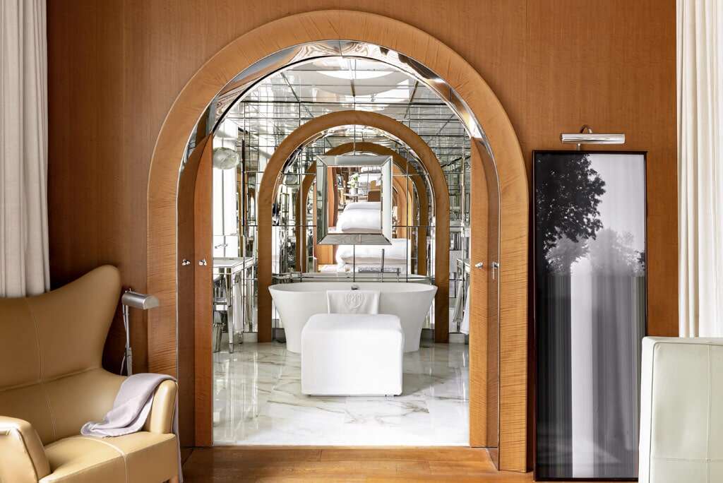 The Royal Monceau raffles bathroom