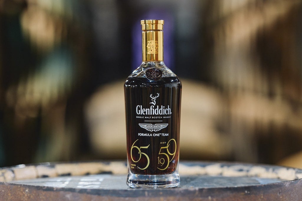 Glenfiddich Releases Ultra-rare Scotch With Aston Martin F1