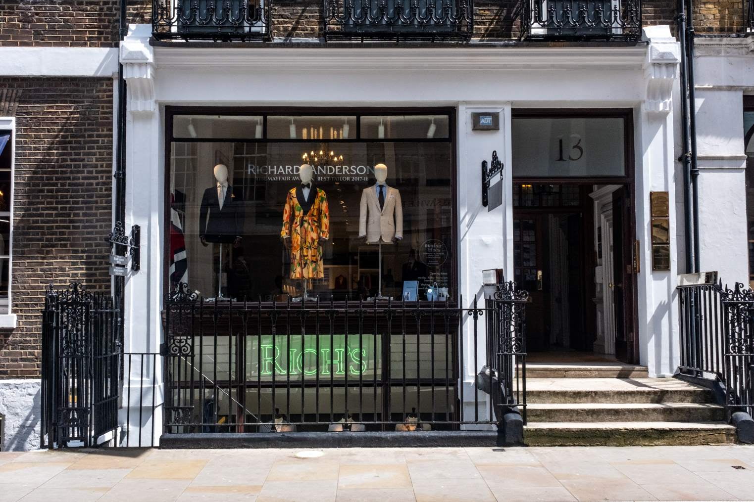 Richard Anderson Opens Ready-To-Wear Store on Savile Row