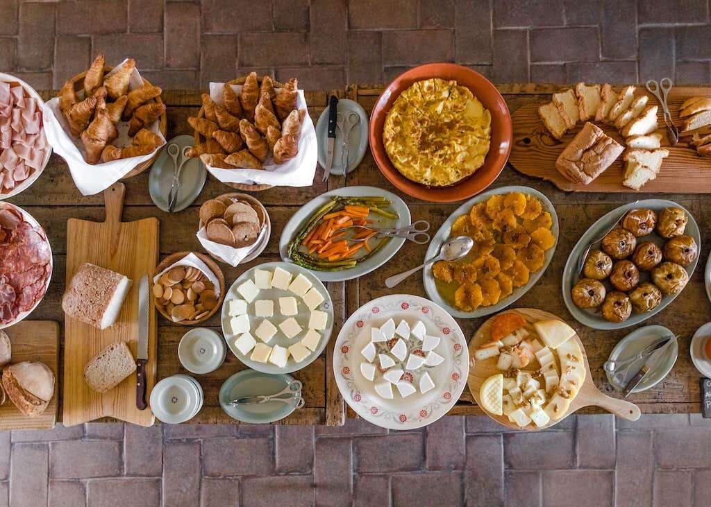 breakast at São Lourenço do Barrocal