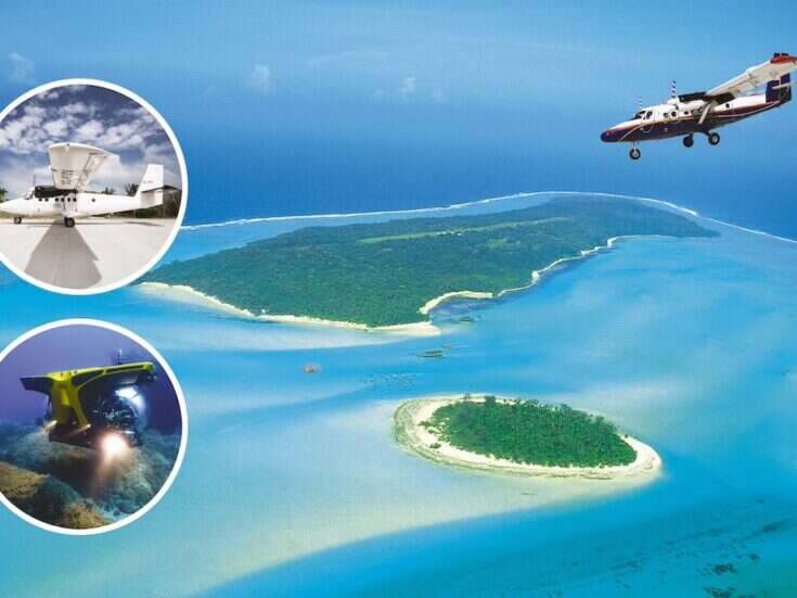 Photo of This $80m Private Island Comes with its Own Plane and Submarine