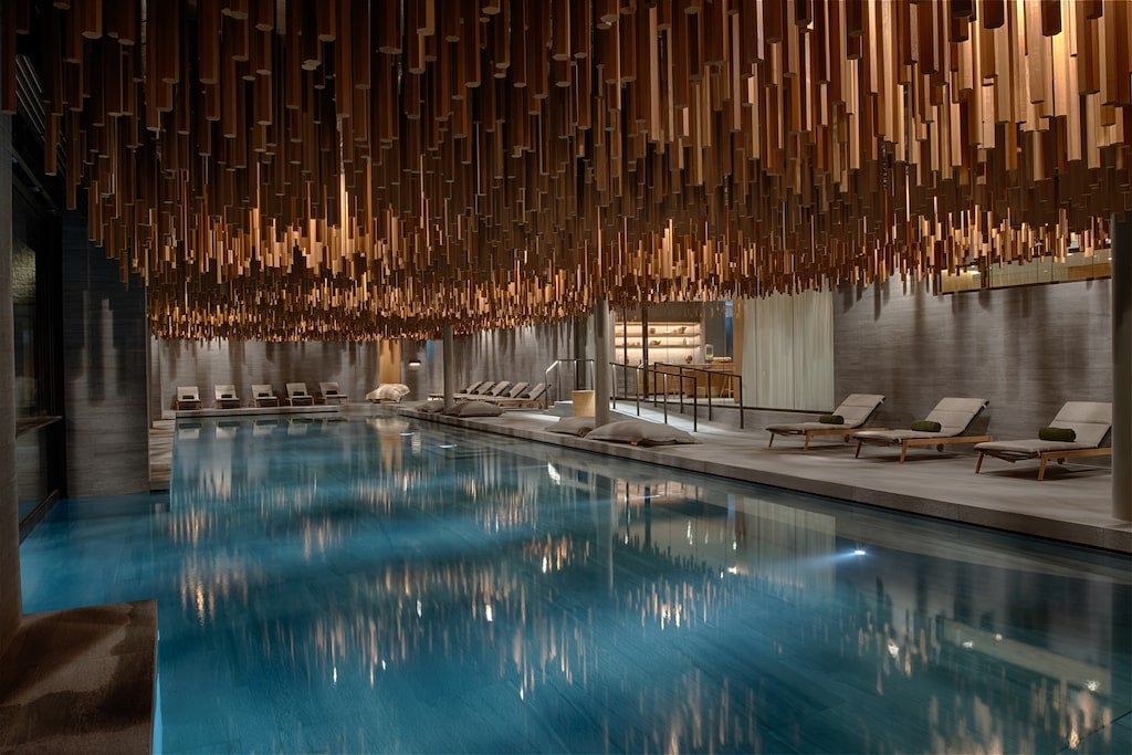 Indoor Swimming Pool Six Senses Crans-Montana