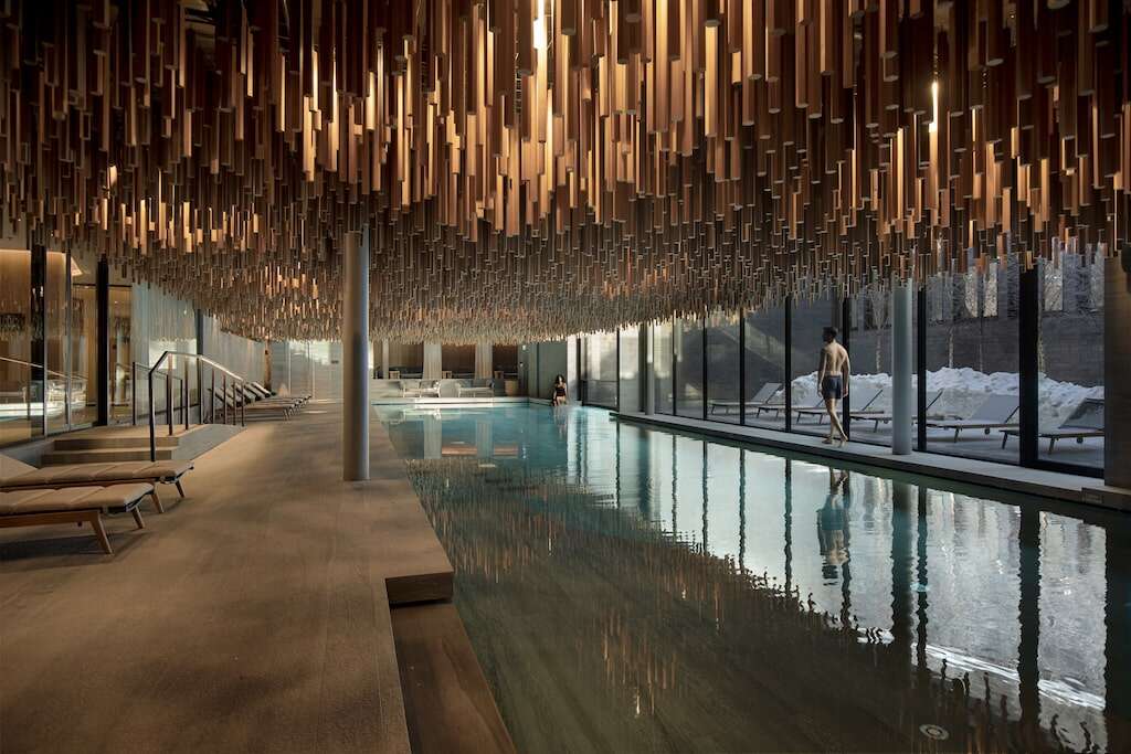 Indoor Swimming Pool Six Senses Crans-Montana