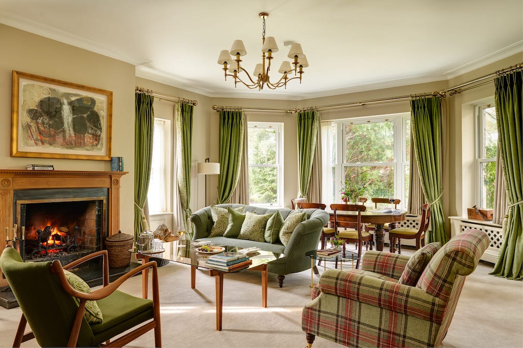 Bay View Suite Sheen Falls Lodge Ireland Hotel