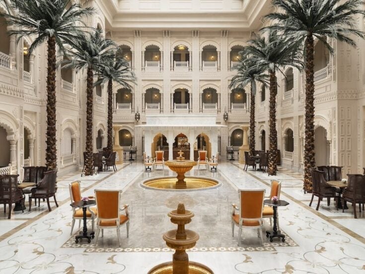 Raffles Jaipur lobby