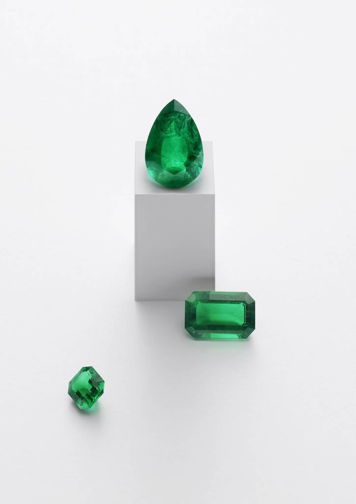 loose emeralds