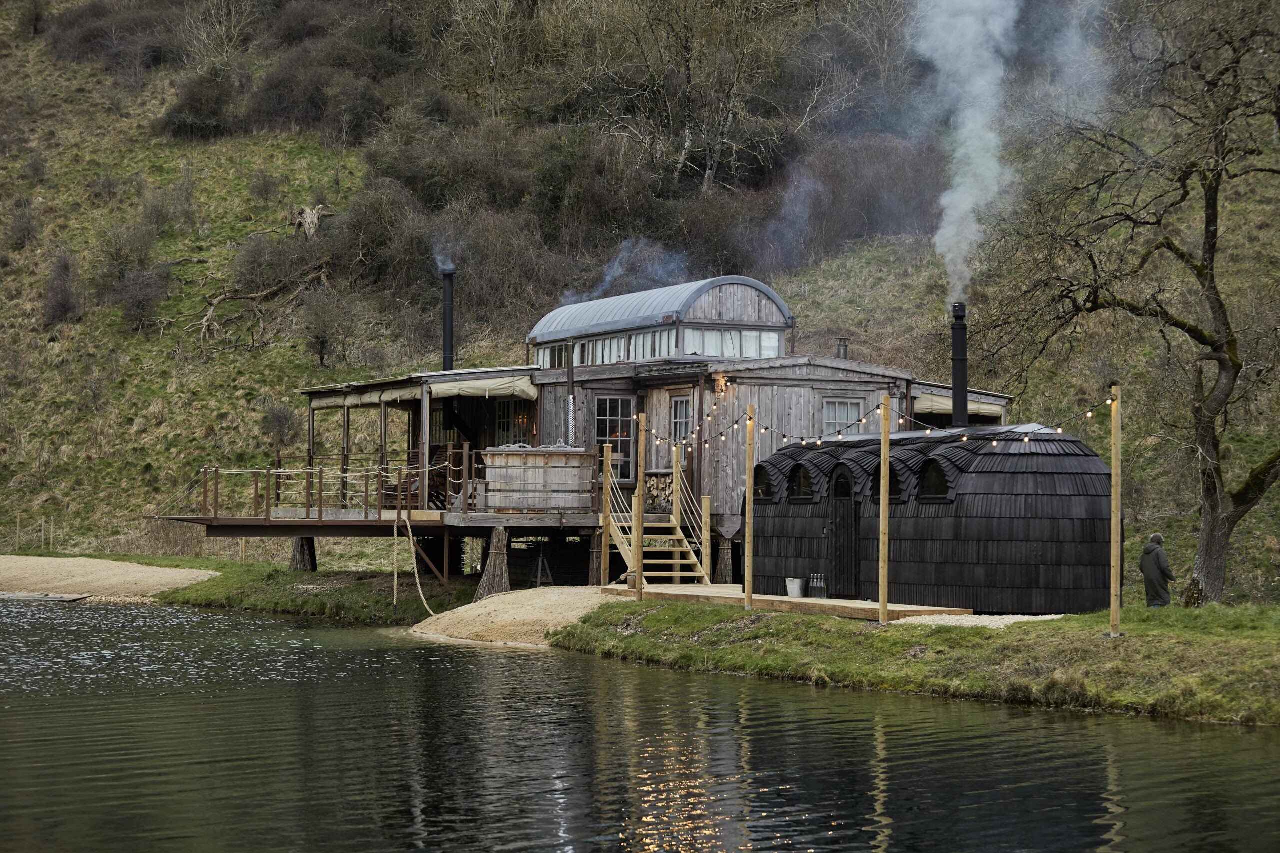 sauna at ashcombe estate