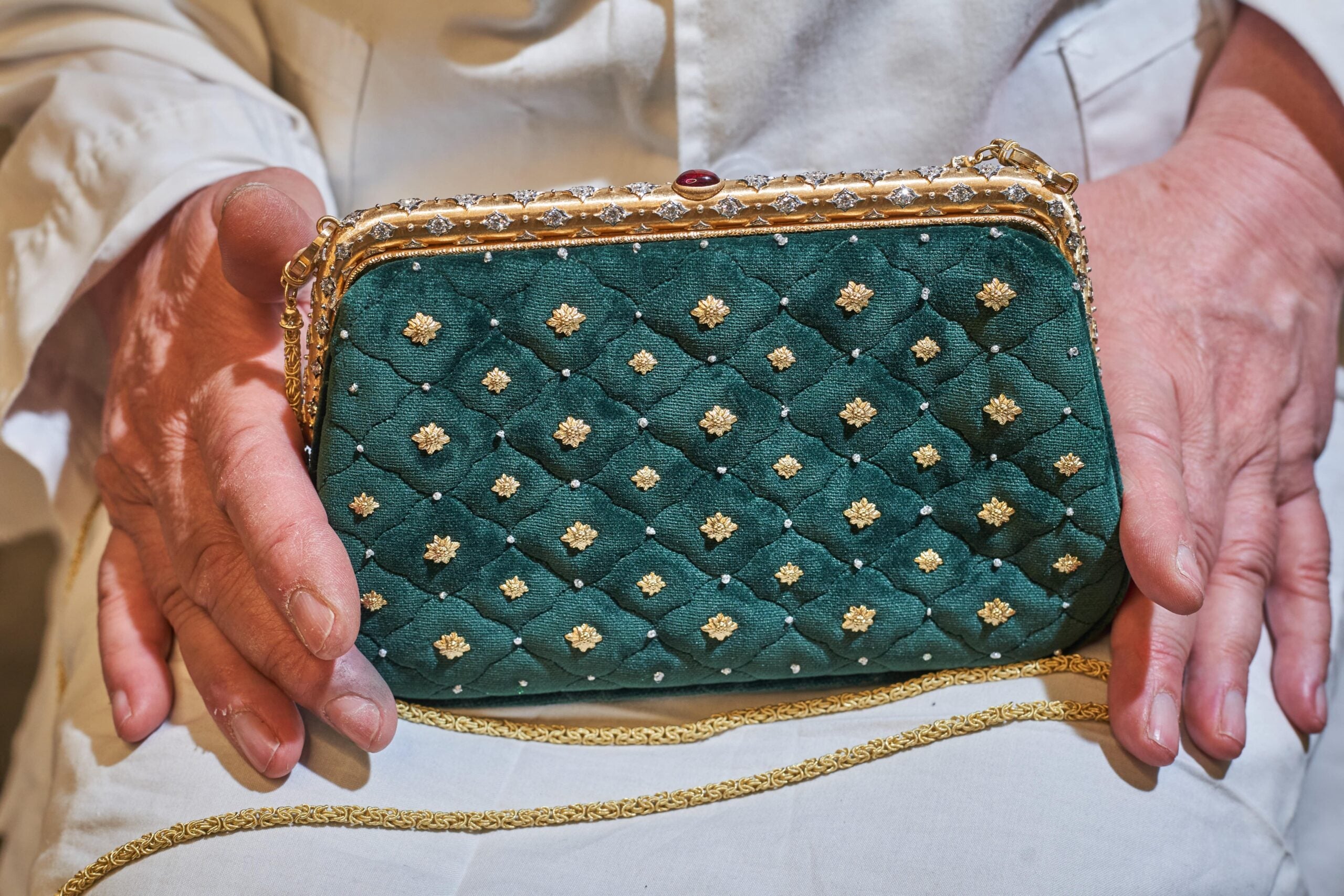 buccellati evening bag paris couture